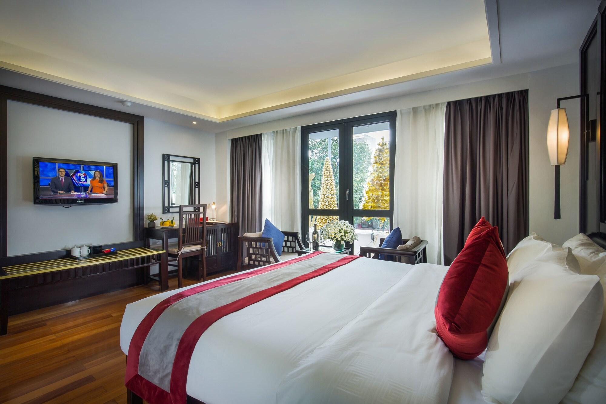 Golden Lotus Boutique Hotel Hanoi Kültér fotó